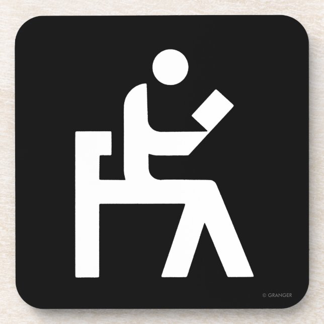 Library Reading Room Coaster (Front)