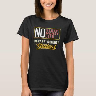 Library Science Major Studen Graduation T-Shirt
