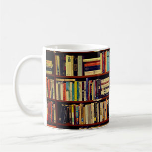 Library Shelves Coffee Mug