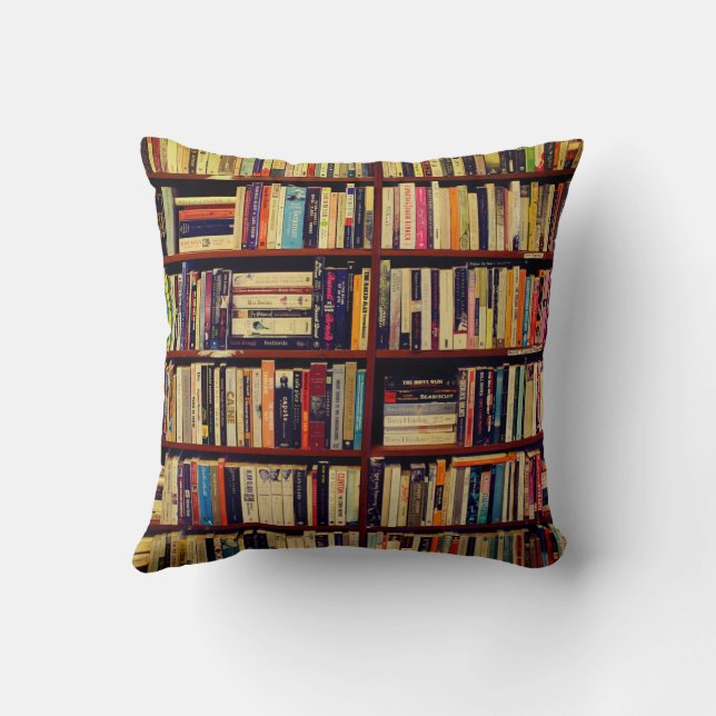 Library Shelves Cushion (Back)