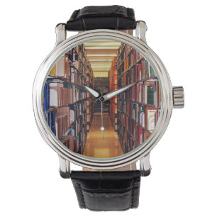 Library Shelves Watch