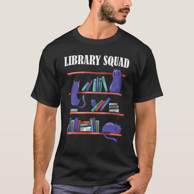Library Squad_7 T-Shirt (Front)