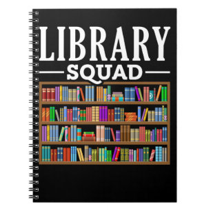 Library Squad Book Lover Reading Librarian Humour