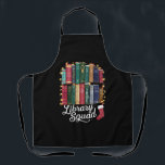 Library Squad Christmas Book Lovers Team Reading Apron<br><div class="desc">Library Squad Christmas Book Lovers Team Reading</div>