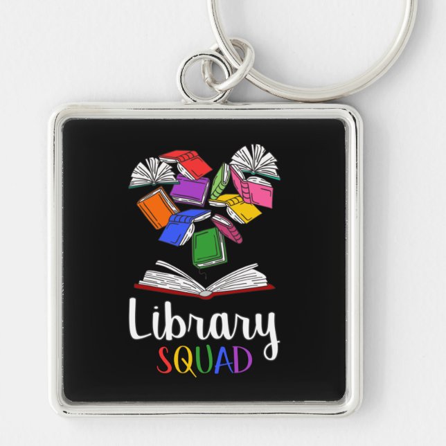 Library Squad I Key Ring (Front)