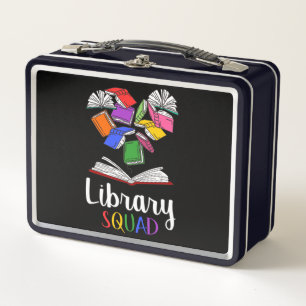 Library Squad I Metal Lunch Box