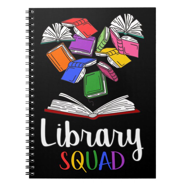 Library Squad I Notebook (Front)