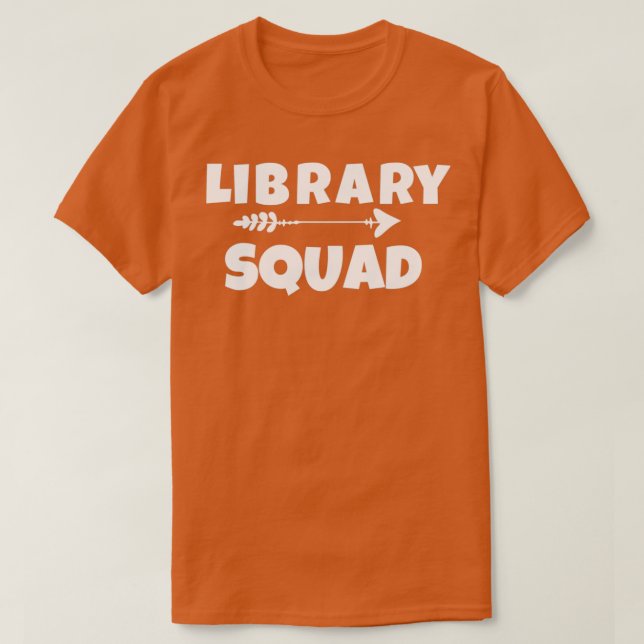 Library Squad T-Shirt (Design Front)