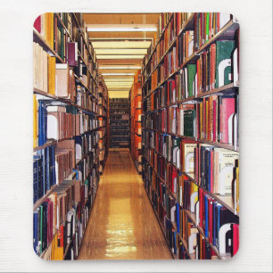 Library Stacks Mouse Mat