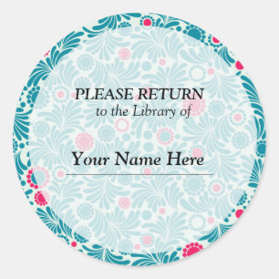 Library Sticker - Please Return
