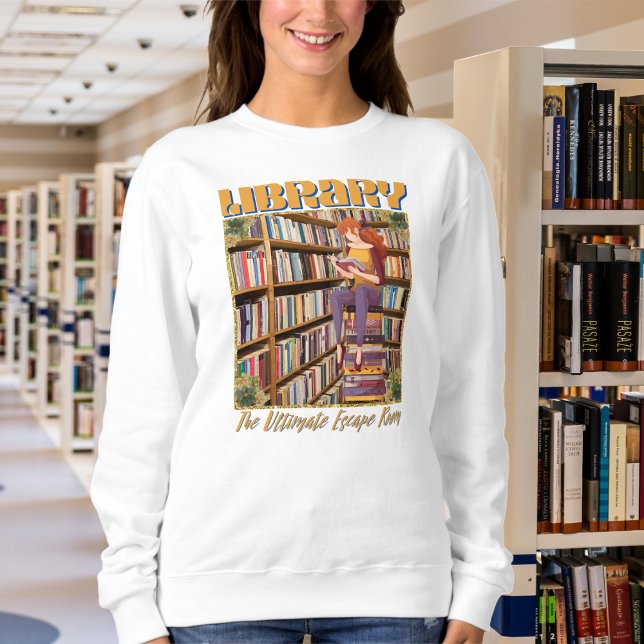 Library The Ultimate Escape Room Sweatshirt (Creator Uploaded)