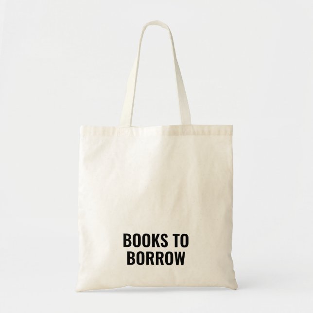 Library Tote Bag (Front)