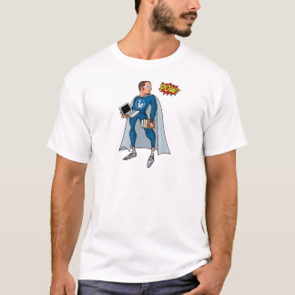 Libraryman with POW! T-Shirt