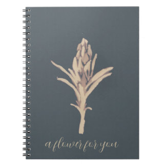 Libreta A flower for you Notebook