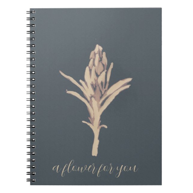 Libreta A flower for you Notebook (Front)