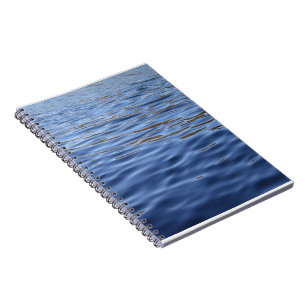 Libreta con espiral imagen de agua notebook
