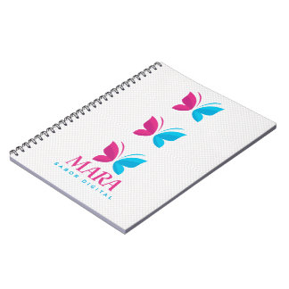 Libreta con Espiral “Mara” – Diseño Digital Modern Notebook