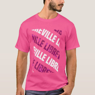 Libreville Camo Pattern Pink Camouflage T-Shirt