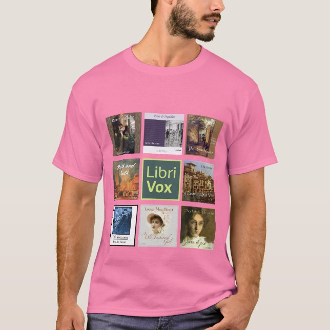 LibriVox GIRL. Shirt (Front)