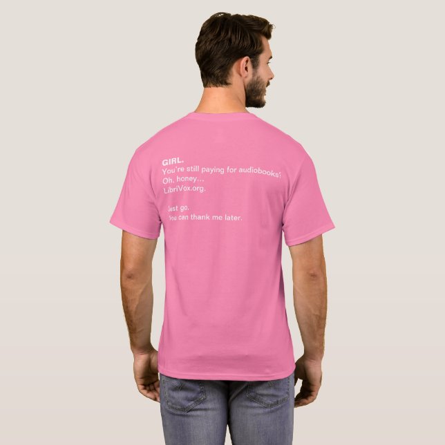 LibriVox Shirt (Back Full)