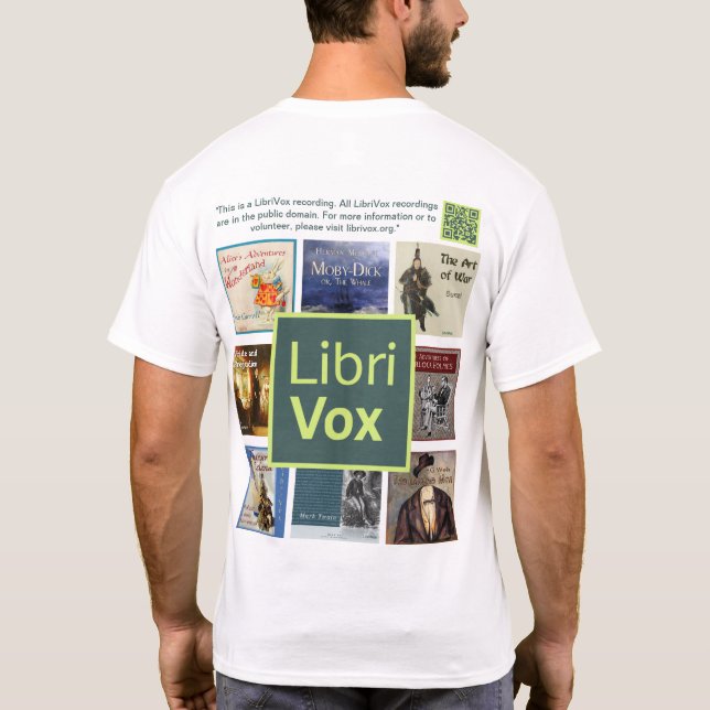 LibriVox Shirt - Style 2 (Back)