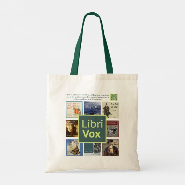 LibriVox Tote Bag (Back)