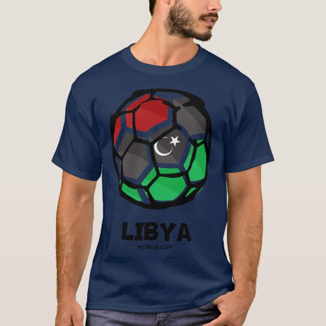 Libya Country Flag T-Shirt (Front)