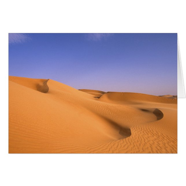 Libya, Fezzan, Sahara desert, Erg Murzuq, Sand (Front Horizontal)