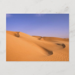 Libya, Fezzan, Sahara desert, Erg Murzuq, Sand Postcard