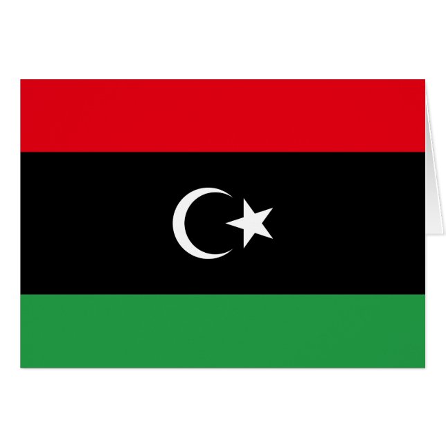 Libya Flag (Front Horizontal)