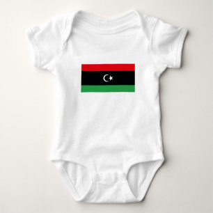 Libya Flag Baby Bodysuit