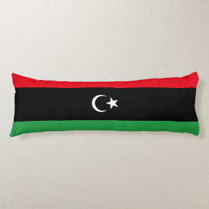 Libya Flag Body Cushion