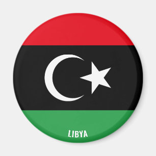 Libya Flag Charming Patriotic Magnet