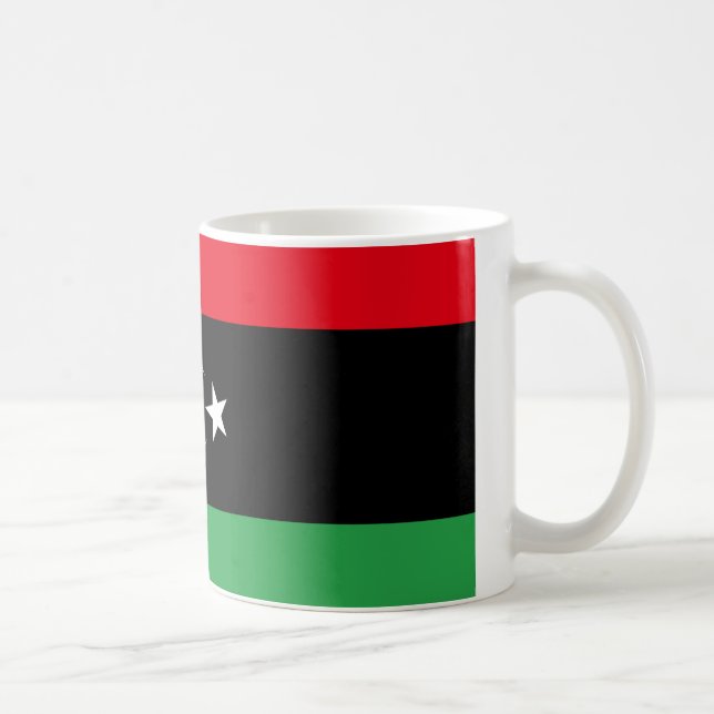 Libya Flag Coffee Mug (Right)
