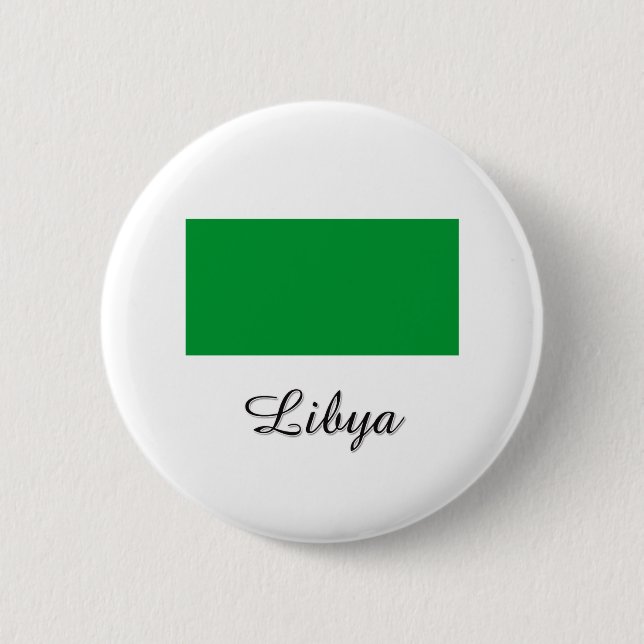 Libya Flag Design 6 Cm Round Badge (Front)