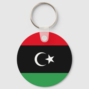 Libya Flag Key Ring