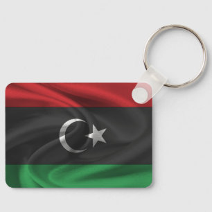 Libya Flag Keychain