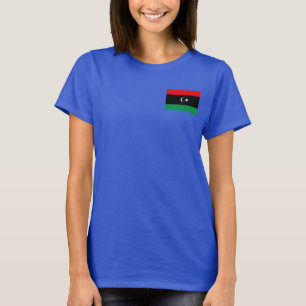 Libya Flag + Map T-Shirt