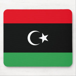 Libya Flag Mouse Mat