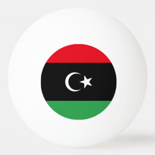 Libya Flag Ping Pong Ball