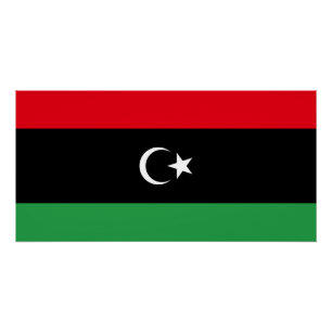 Libya Flag Poster