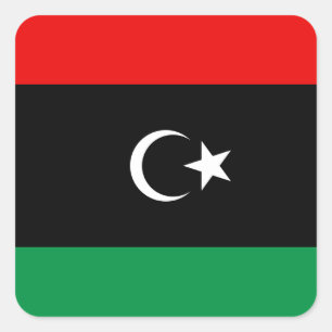 Libya Flag Sticker