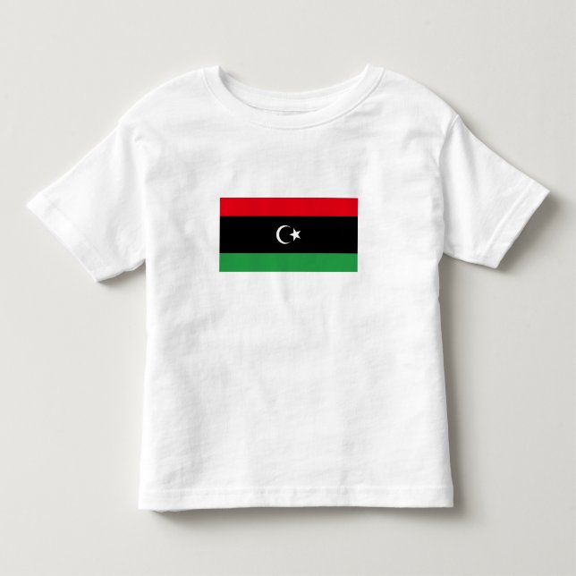Libya Flag Toddler T-Shirt (Front)