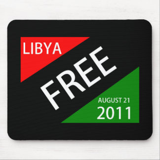 LIBYA FREE AUGUST 21 2011 MOUSE MAT