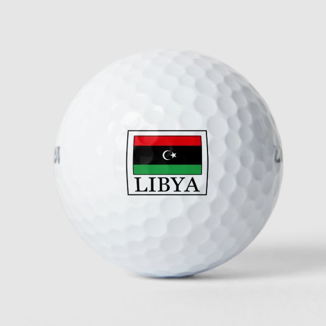 Libya Golf Balls (Front)