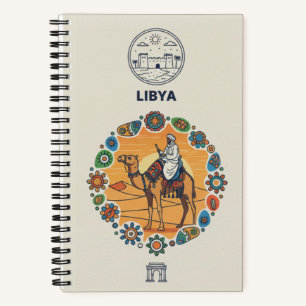 Libya Heritage & Saharan Camel Rider Photo Archive Notebook