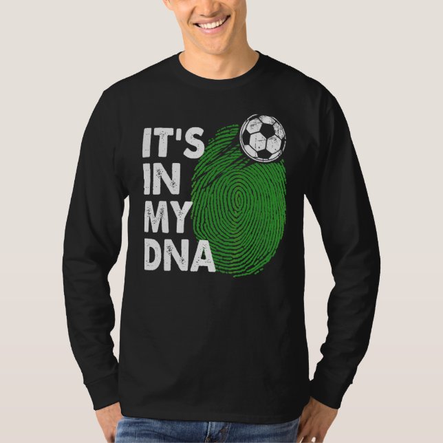 Libya In My Dna Libyan Flag Team Libya T-Shirt (Front)