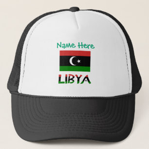 Libya Libyan Flag Green Personalised  Trucker Hat