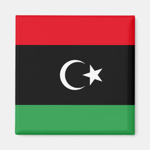 Libya (Libyan) Flag Magnet