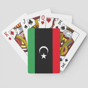Libya (Libyan) Flag Playing Cards